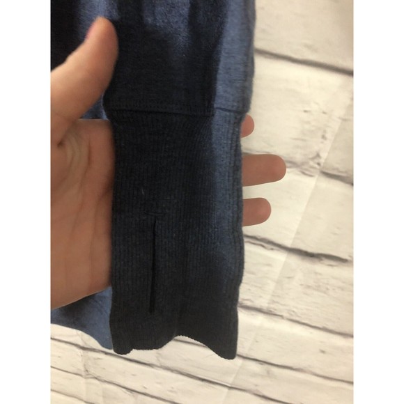 Athleta Sweater Dress Size S Blue Knee Length - Picture 4 of 7